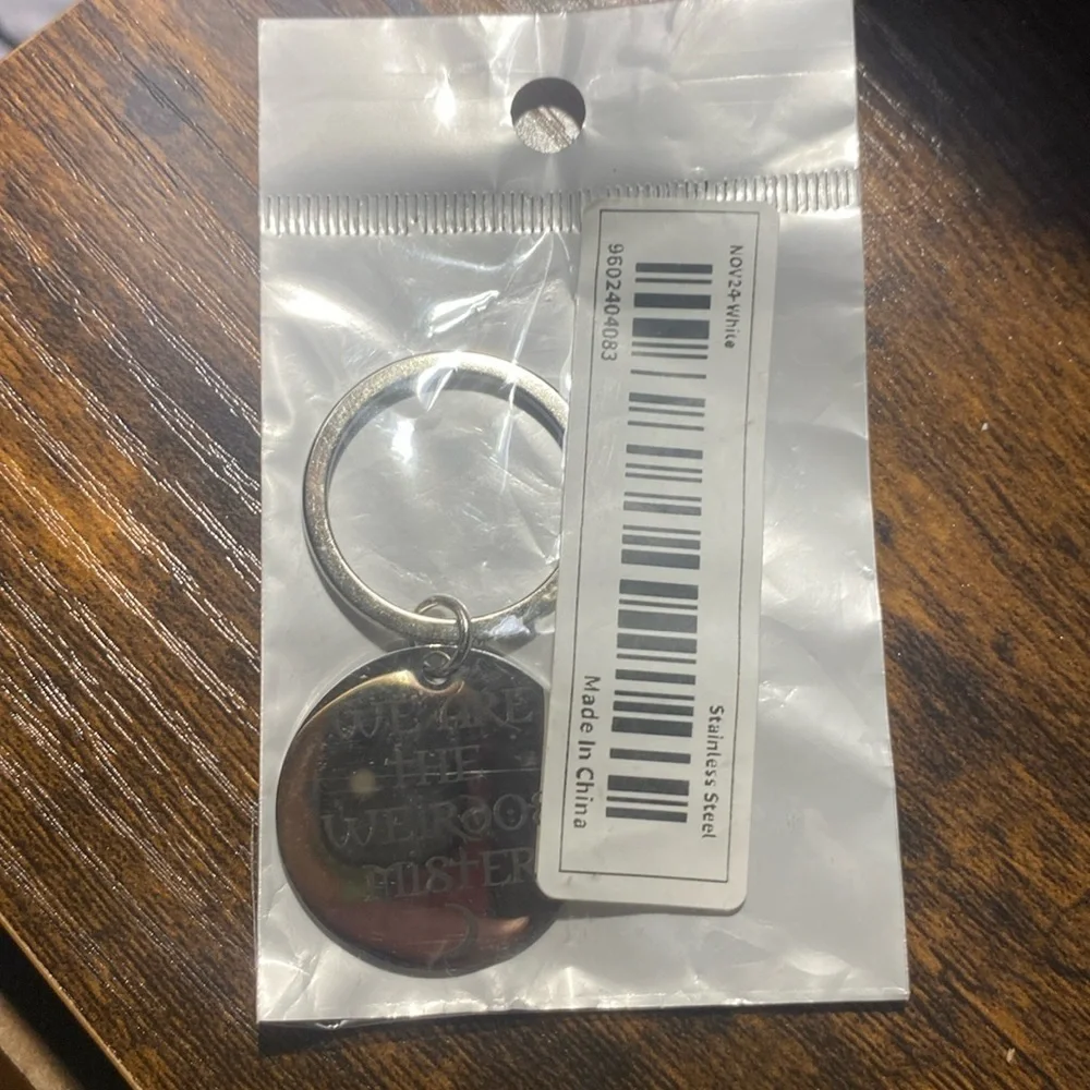 We are the weirdos mister keychain